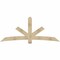Ekena Millwork Alberta Rough Sawn Timber Gable Bracket, Douglas Fir, 96"W x 40"H x 4"D x 6"F, 10/12 Pitch GBW096X40X0406ALB00RDF - alternate 1